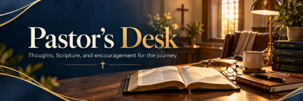 Decorative Featured Item Pastor's Desk
